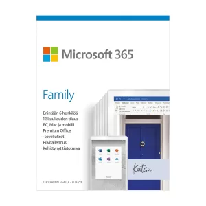 Microsoft 365 Family – 1 vuosi
